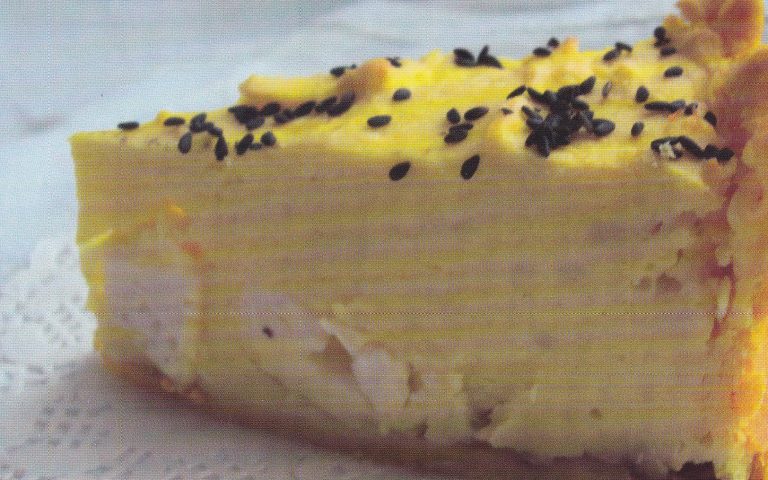 Картопляний пиріг з козячим сиром