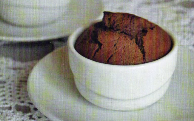 Шоколадні кекси з рідким вмістом