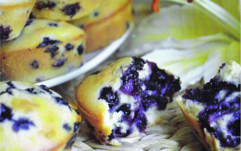 Чорничні кекси