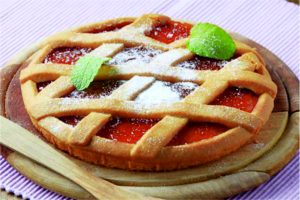 Кростата з джемом