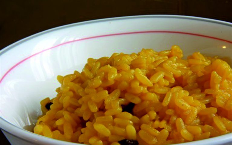 Ризотто з яловичими мізками