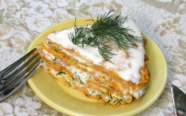 Закусочний гарбузовий торт